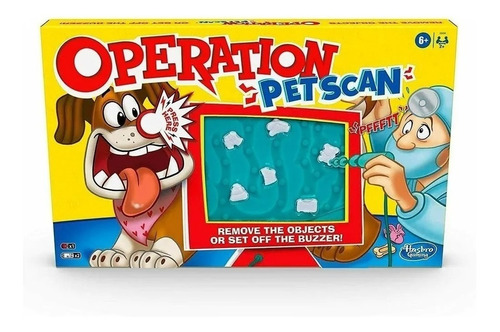 Juego De Mesa Operando Escaneo De Mascotas E9694 Hasbro Full