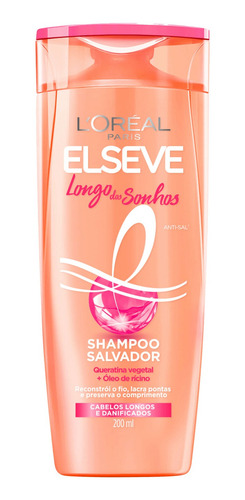 Elseve L'oréal Paris Longo Dos Sonhos - Shampoo 200ml