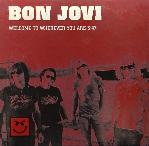 Cd Bon Jovi Welcome To Wherever Promo Usado