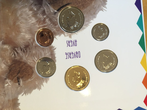 Can-s04 Set 6 Monedas Canada 1995 Prooflike Version Bab Ayff (Usado)