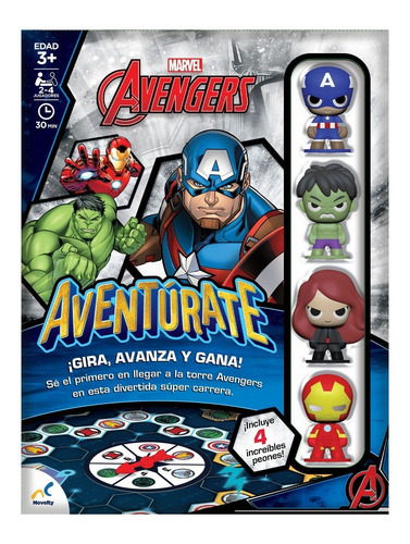 Juego De Mesa Aventúrate Avengers