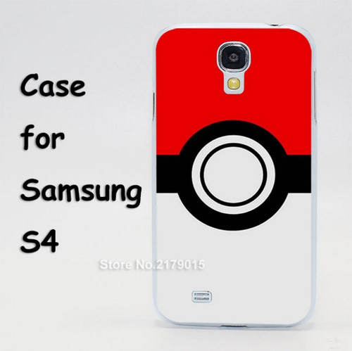 Case Protector Funda Carcasa Pokemon Pokebola Samsung S4