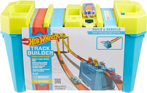 Feria De Cajas De Gravedad Hot Wheels Track Builder 4-raul