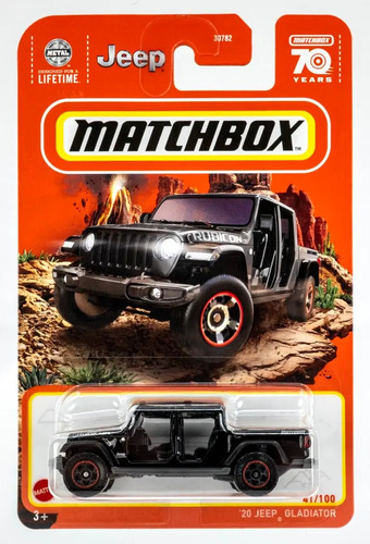 Matchbox 20 Jeep Gladiador Rubicon 