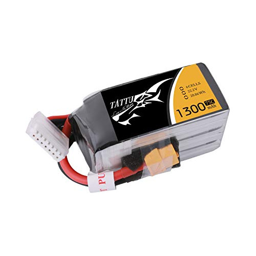 Batería Lipo Tattu 22.2v 1300mah 6s