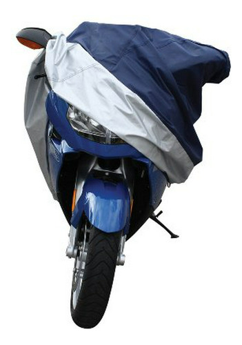 Cubierta Moto X-large Cc-6334 Azul/plata