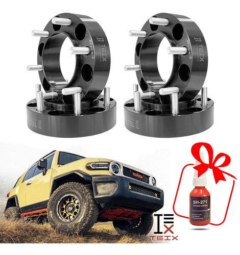 Kit Espaciadores Toyota Fj 07/2014 1.5 6/139 Llanta Cb106