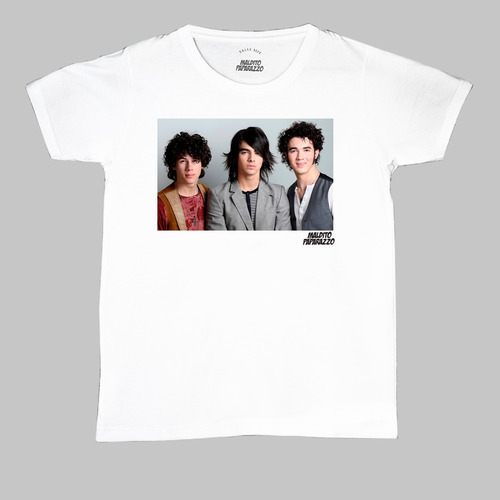 Jonas Brothers Inicios - Remera 100 % Algodón 