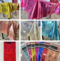 Comprar Mantel Metalizado Con Estrellas, Cumpleaños Fiestas Eventos 