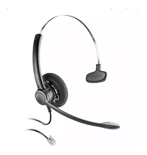 Plantronics - Headset Auricular Tipo Vincha C/terminal Rj9