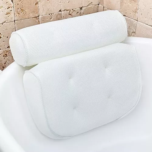 Bandeja de baño y almohada para bañera: accesorios de baño de burbujas de  lujo y decoración de bañera para un día de spa relajante en casa.