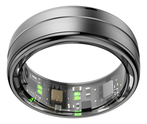 Rastreador Inteligente Físico Anillo Gris Para Ios Y Android