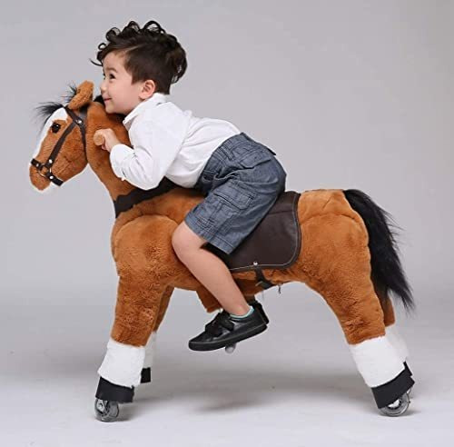 Ufree Ride On Horse Toy For Kids 4-9 Years Old, Xnnxf