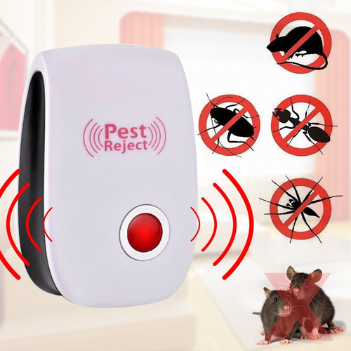 Insecticida Repelente Ultrasonico Mosquitos Cucarachas Ratas