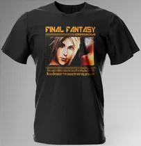 Comprar Remera Anime Final Fantasy Xiv Vaan Fin0103
