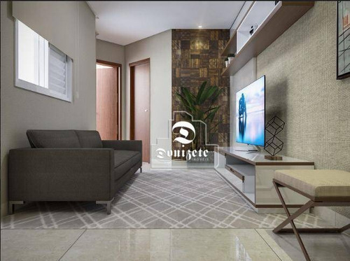 Cobertura Com 2 Dormitórios À Venda, 58 M² Por R$ 275.000,00 - Jardim Utinga - Santo André/sp - Co11761