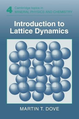 Libro Introduction To Lattice Dynamics - Martin T. Dove