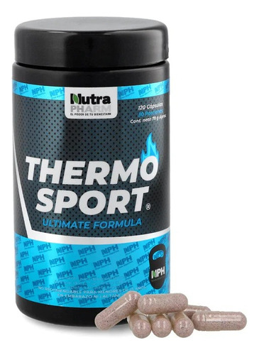 Thermo Sport 120 Capsulas Quemador Nutrapharm. Agronewen