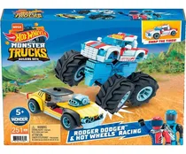 Comprar Mega Construx Hot Wheels Monster Trucks Rodger Dodger Racing
