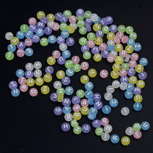 3 Accesorios De Bisutería Spacer Beads De Números Estilo J