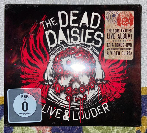 The Dead Daisies The Live & Louder Importado Cd + Dvd Nuevo 