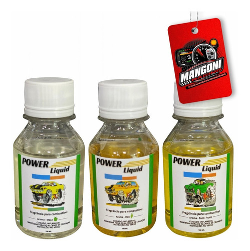 Imagem 1 de 5 de Power Liquid / Fragrância De Combustível / Mangoni Racing