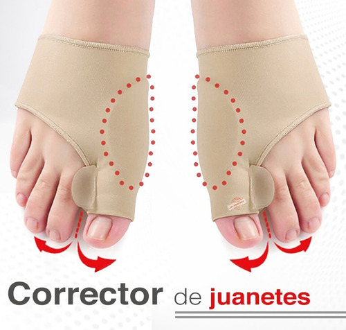 Imagen 2 de 5 de Corrector Ortopedico Juanete Separador Dedo Silicon Jx-01