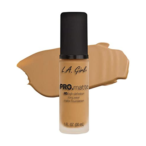 Base De Maquillaje L.a. Girl Pro Matte, Color Tostado Claro