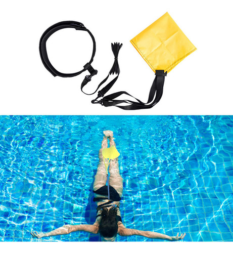 Cinturón De Resistencia A La Natación 40cm Amarillo