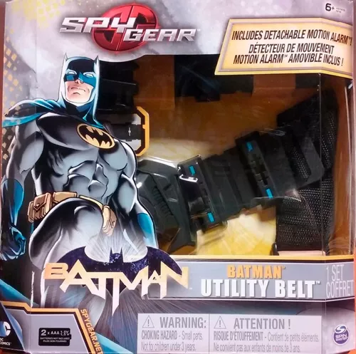 Cinturón Spy Gear Batman Baticinturon Sensor De Movimiento | MercadoLibre