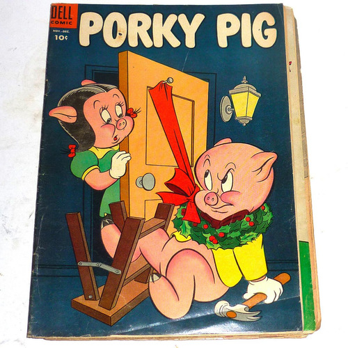 10 Revistas Porky Pig En Inglés Del 50 Editorial Dell Comic. (Usado)
