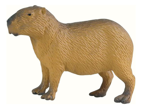 4 Simulación Capybara Figuritas Juguetes Capybara Estatua