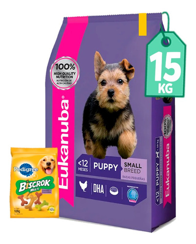 Eukanuba Cachorro Razas Pequeñas 15 Kg