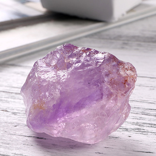 Cristal De Amatista En Bruto Para Sanación Y Meditación, 3.5