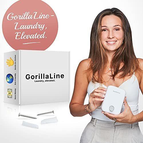 Imagen 7 de 9 de Tendedero Retractil Resistente Para Interior Gorillaline