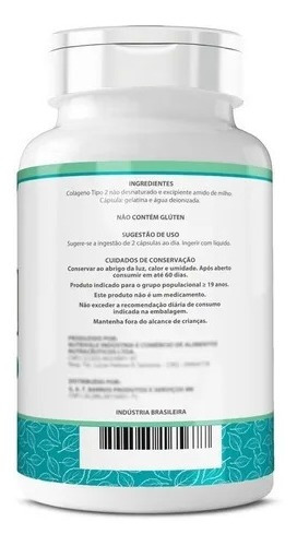 Imagen 5 de 5 de Colágeno Tipo 2 40mg Premium -promoción 240 Capsulas