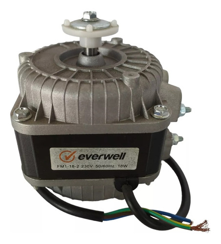 Motor Ventilador 18w Con Aspa Y Base Everwell 220v