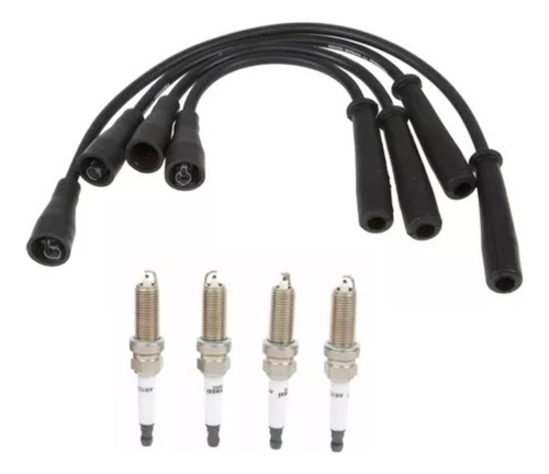 Kit Cables + Bujias Fiat Uno Duna Palio Siena 1.3 Mpi 8v