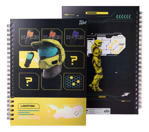 Cuaderno Gamer Tapa Dura Universitario