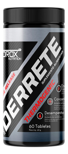 Super Termogênico Derrete Hardcore 60 Cáps - Evorox