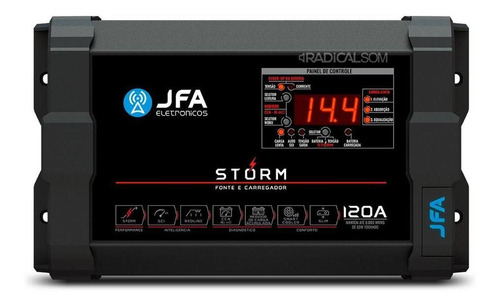 Melhor Fonte 120a Caixa Bob Jfa 120a Storm 110/220v