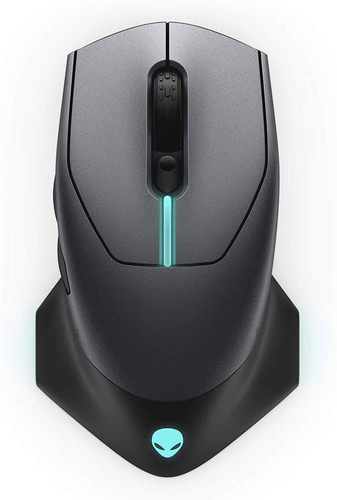 Mouse Gamer Alienware Rgb Backlit Inalambrico Grey