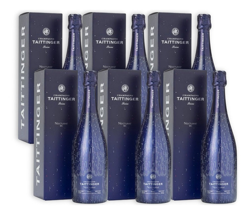 Taittinger Nocturne Champagne Sec Caja X6u 750ml C/estuche