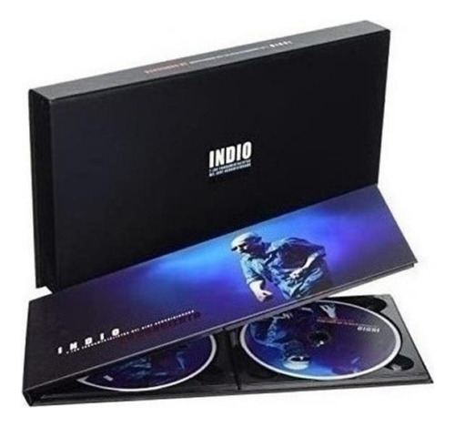 Indio Solari En Concierto(la Película) Box Cerrad2cds+2dvds 
