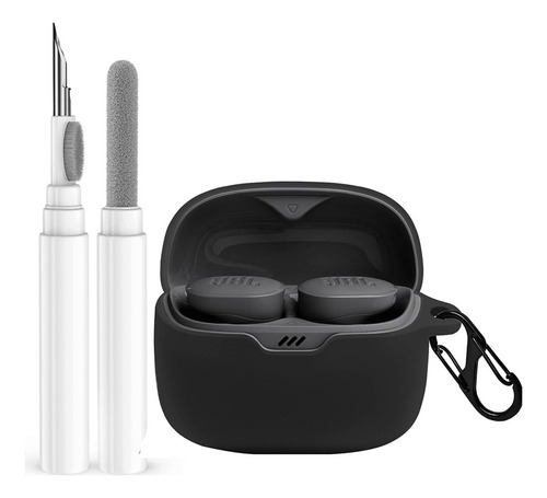 Funda Protectora Silicona Para Jbl Tune Buds +limpiador