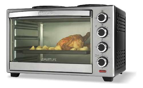 Horno Eléctrico Con Anafes Smartlife Sl-eo38sp 38 L 1600w Ub