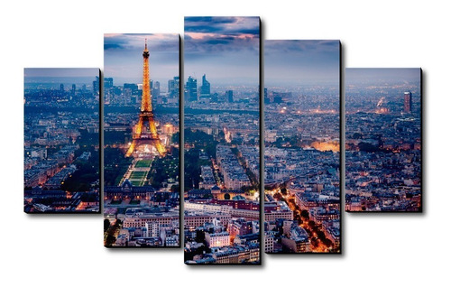 Cuadro Decorativo Paris 100 Cm X 70 Cm 5pz