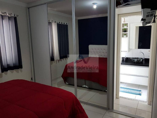 Imagem 14 de 25 de Linda Casa Com 2 Dormitórios À Venda, 105 M² Por R$ 371.000 - Loteamento Residencial Novo Mundo - Campinas/sp - Ca0342