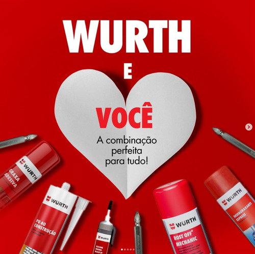 Caixa C/12 Limpa Radiador Wurth 250ml Limpeza Arrefecimento