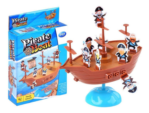 Juego De Mesa Barco Pirata Equilibrio Sebigus